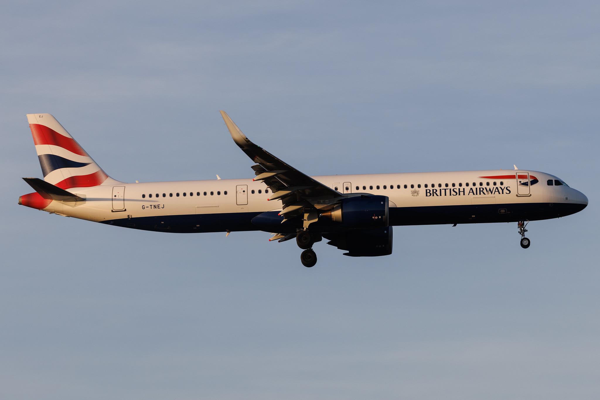 Frankfurt Airport: British Airways (BA / BAW) | Airbus A321-251NX A21N | G-TNEJ | MSN 12753