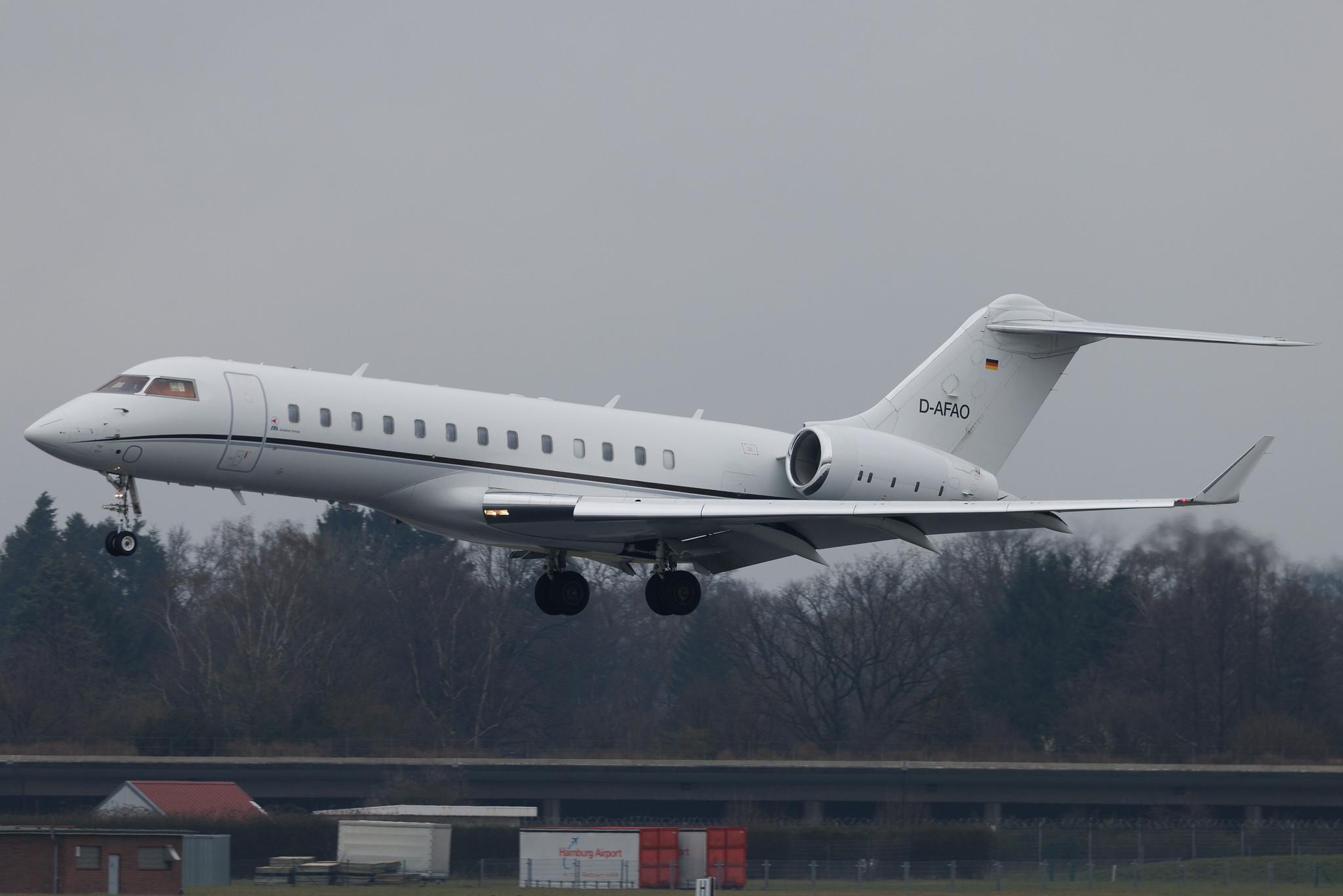 Hamburg Airport: FAI rent-a-jet (IFA) | Bombardier Global Express GLEX | D-AFAO | MSN 9092