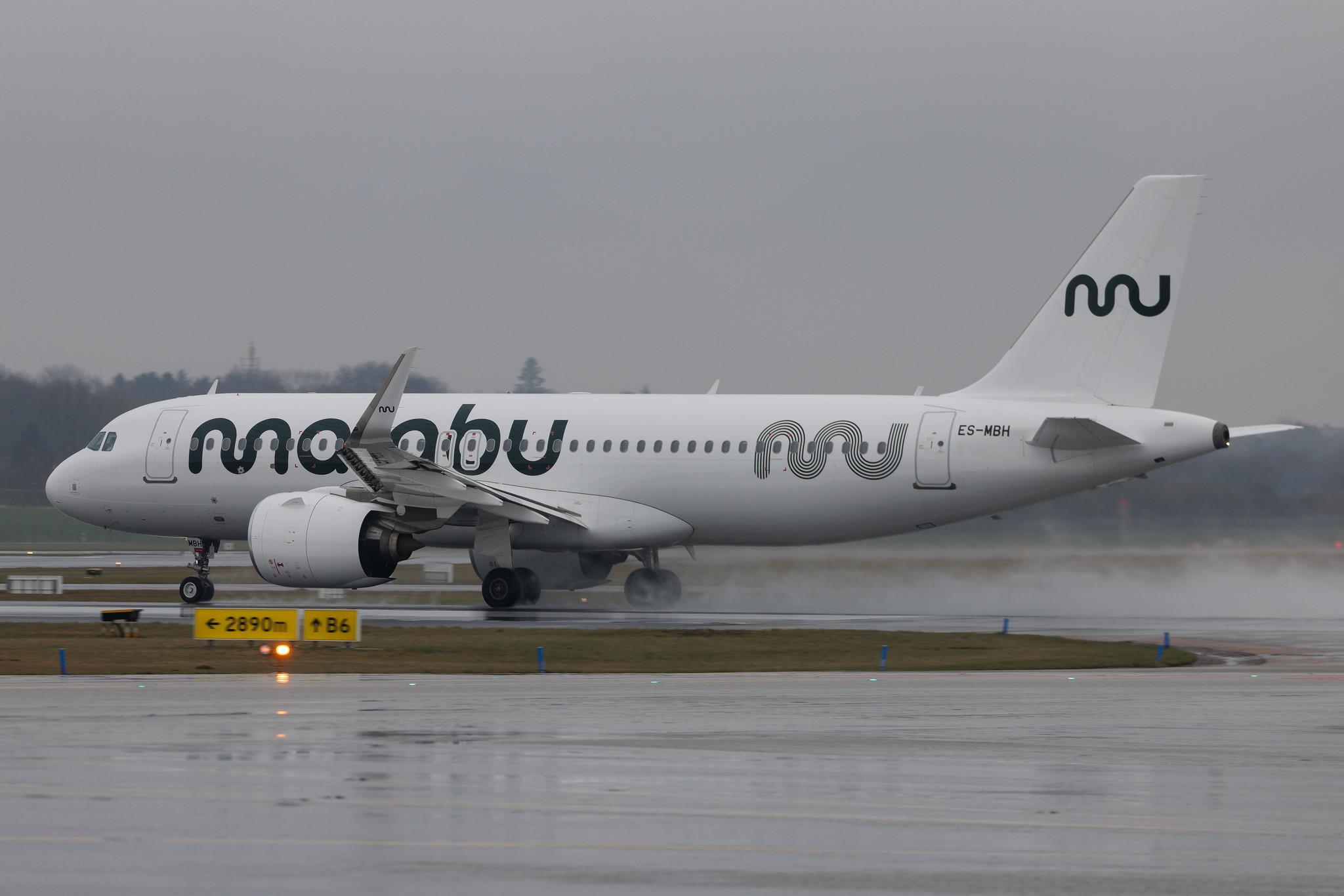 Hamburg Airport: Marabu (DI / MBU) | Airbus A320-271N A20N | ES-MBH | MSN 07813