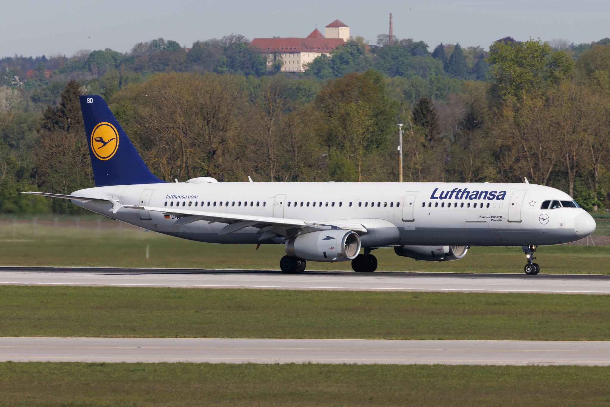 Munich Airport: Lufthansa (LH / DLH) | Airbus A321-231 A321 | D-AISD | MSN 1188