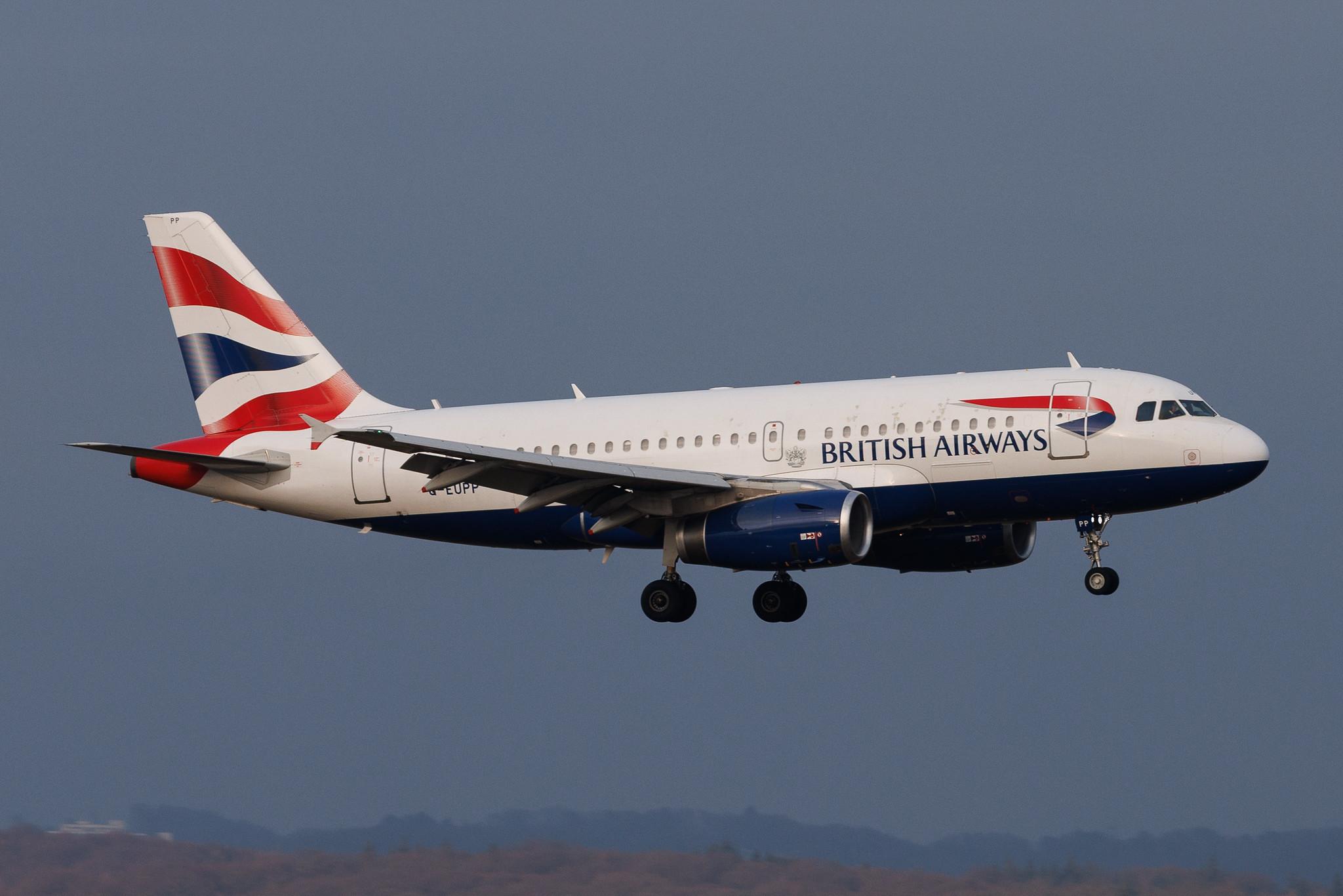 Köln Bonn Airport: British Airways (BA / BAW) | Airbus A319-131 A319 | G-EUPP | MSN 1295