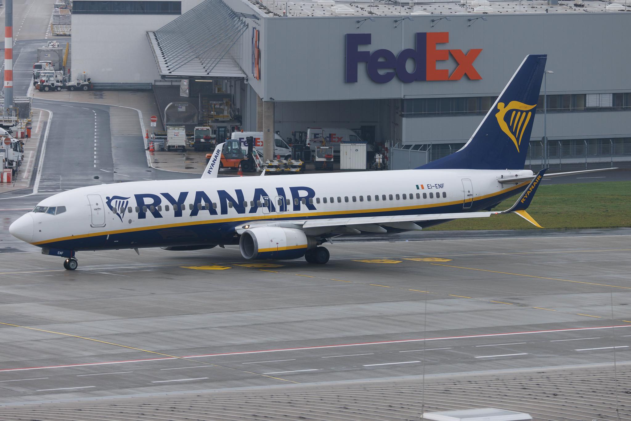 Köln Bonn Airport: Ryanair (FR / RYR) | Boeing 737-8AS B738 | EI-ENF | MSN 35034