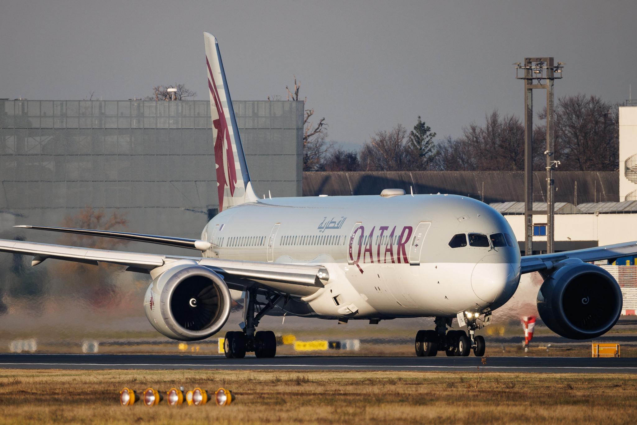 Frankfurt Airport: Qatar Airways (QR / QTR) | Boeing 787-9 Dreamliner B789 | A7-BHJ | MSN 64212