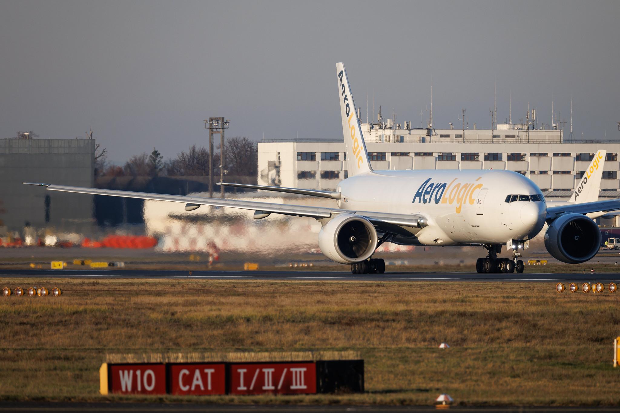 Frankfurt Airport: AeroLogic (3S / BOX) | Boeing 777-F1H B77L | D-AALU | MSN 35613