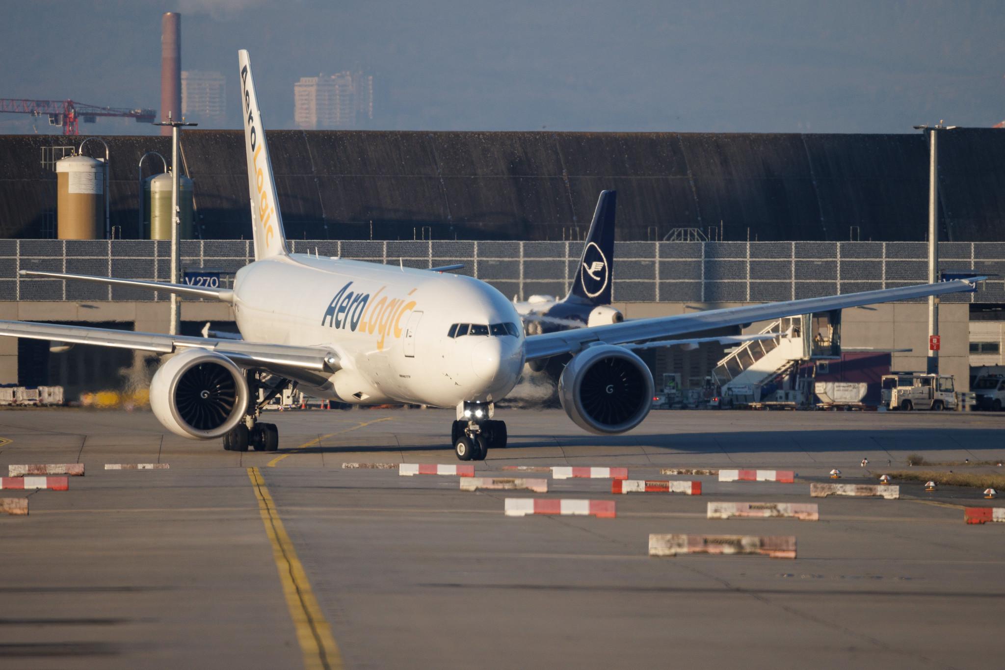 Frankfurt Airport: AeroLogic (3S / BOX) | Boeing 777-F1H B77L | D-AALU | MSN 35613