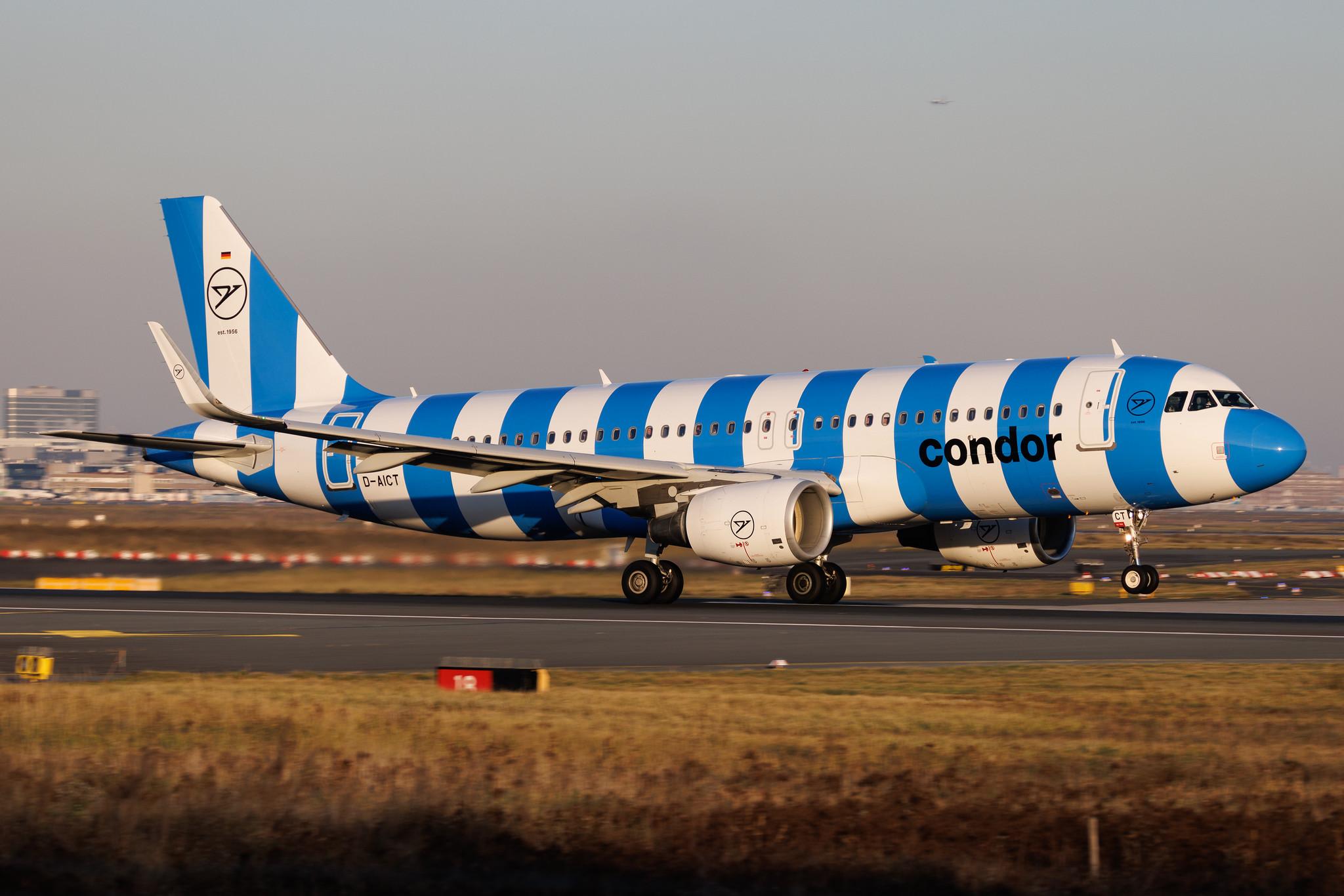 Frankfurt Airport: Condor (DE / CFG) | Livery: Blue Sea Livery | Airbus A320-214 A320 | D-AICT | MSN 05661
