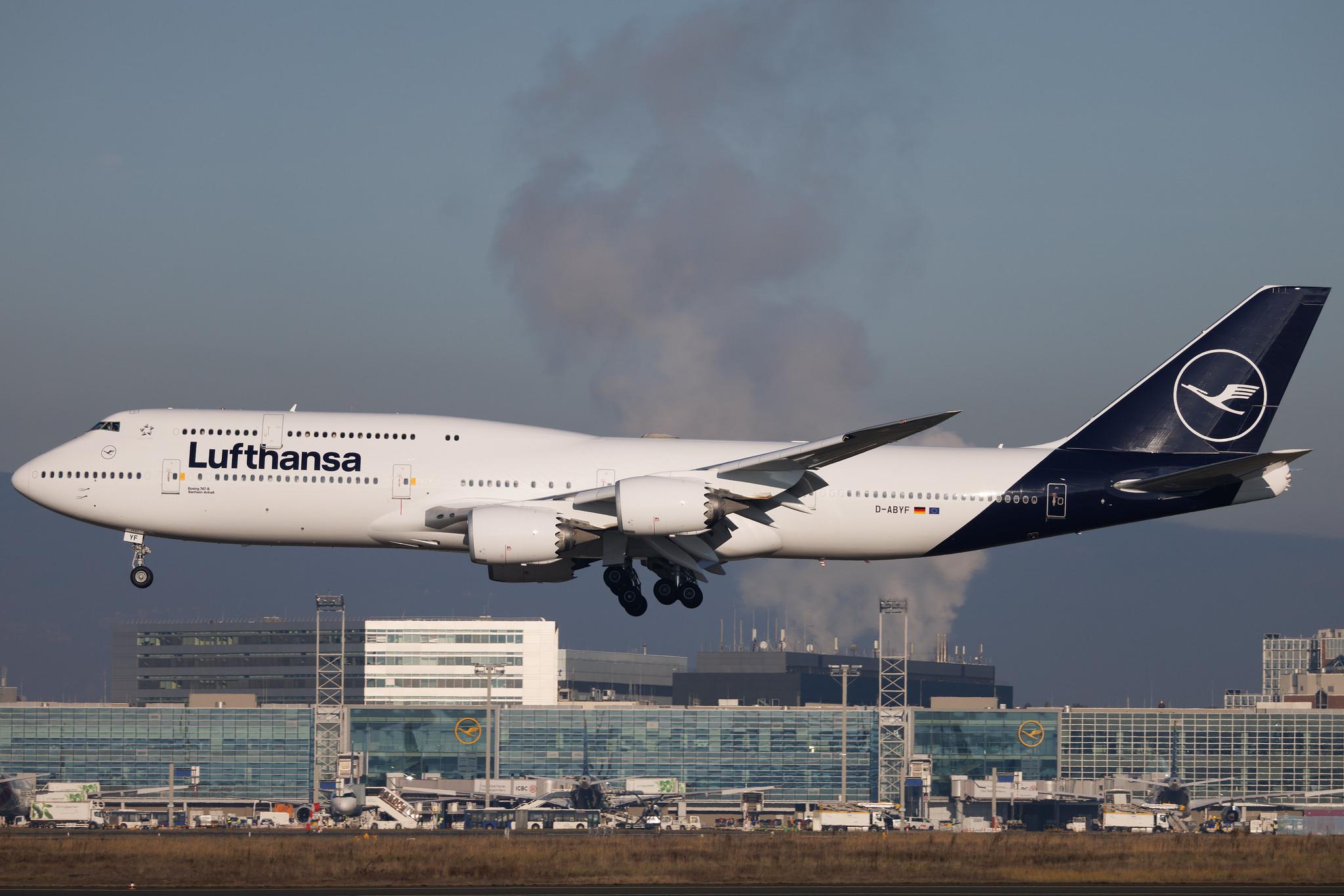 Frankfurt Airport: Lufthansa (LH / DLH) | Boeing 747-830 B748 | D-ABYF | MSN 37830