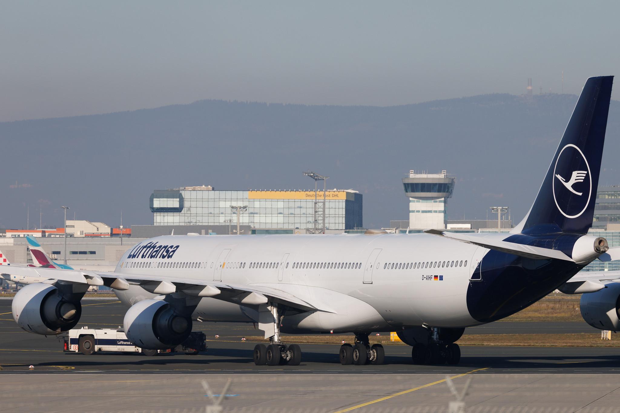 Frankfurt Airport: Lufthansa (LH / DLH) | Airbus A340-642 A346 | D-AIHF | MSN 0543