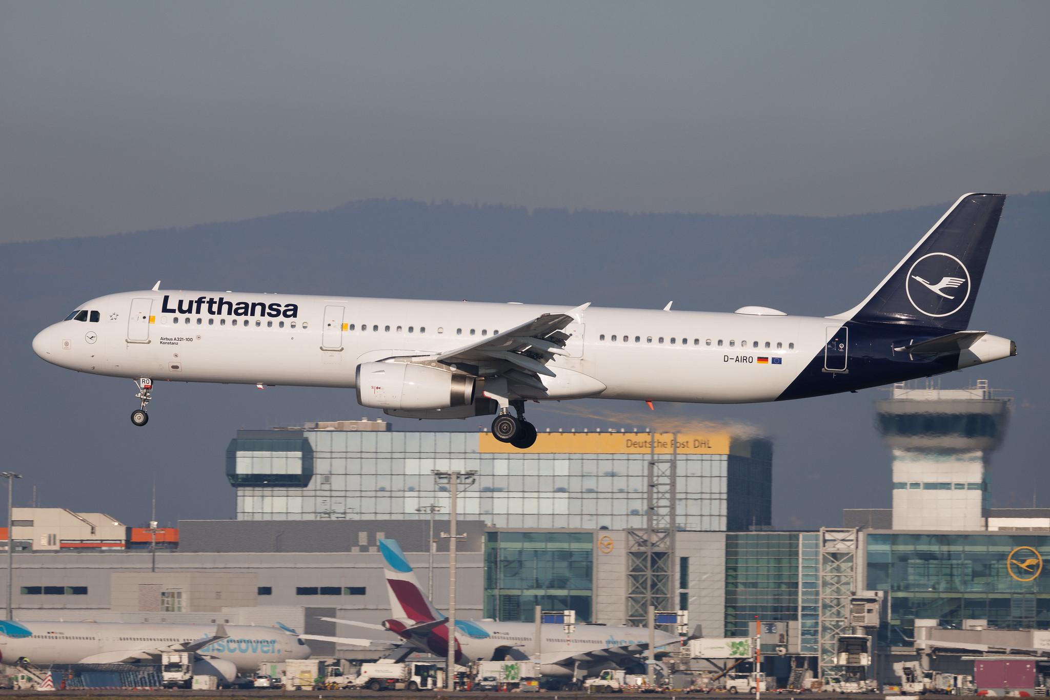 Frankfurt Airport: Lufthansa (LH / DLH) | Airbus A321-131 A321 | D-AIRO | MSN 0563