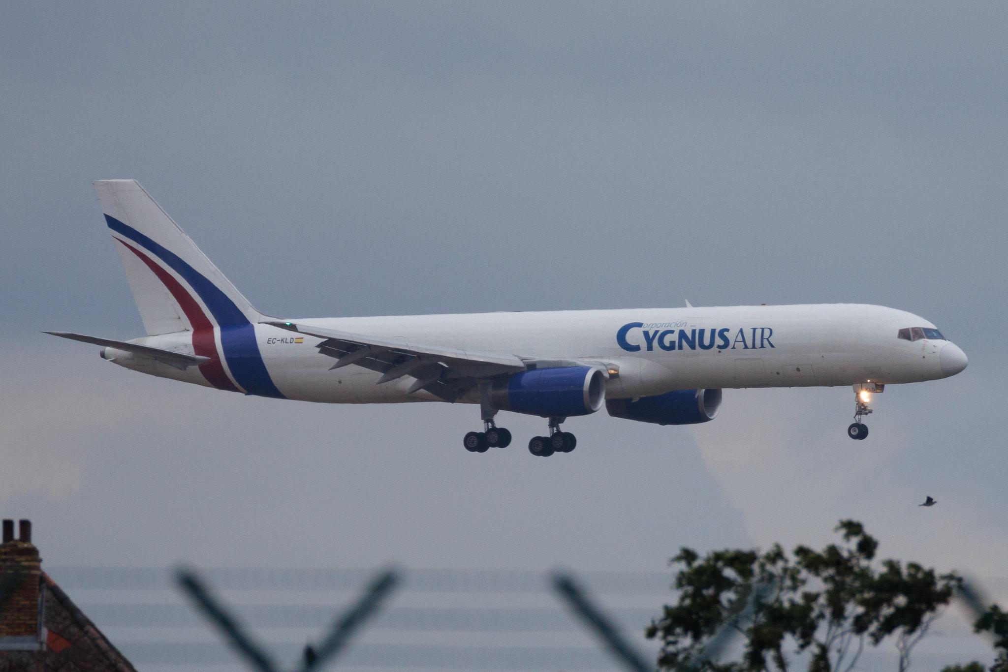 Brussels Airport: Cygnus Air (RGN) | Boeing 757-236(PCF) B752 | EC-KLD | MSN 24121