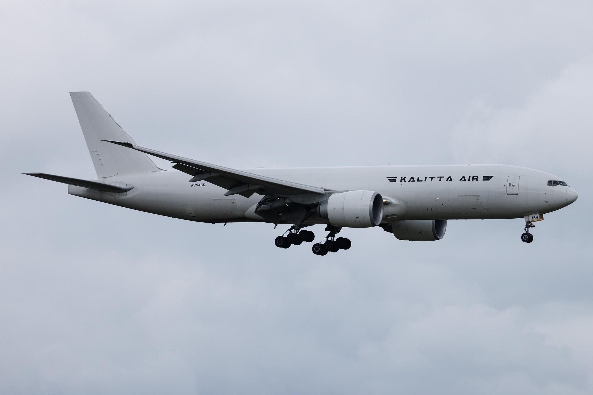Brussels Airport: Kalitta Air (K4 / CKS) | Boeing 777-F1H B77L | N794CK | MSN 35609
