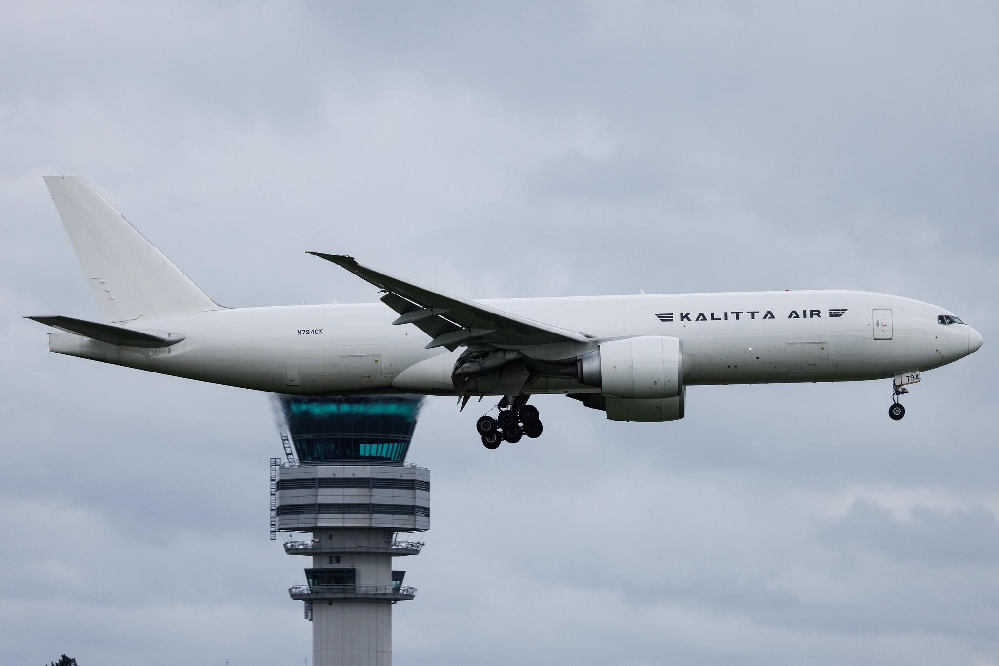 Brussels Airport: Kalitta Air (K4 / CKS) | Boeing 777-F1H B77L | N794CK | MSN 35609