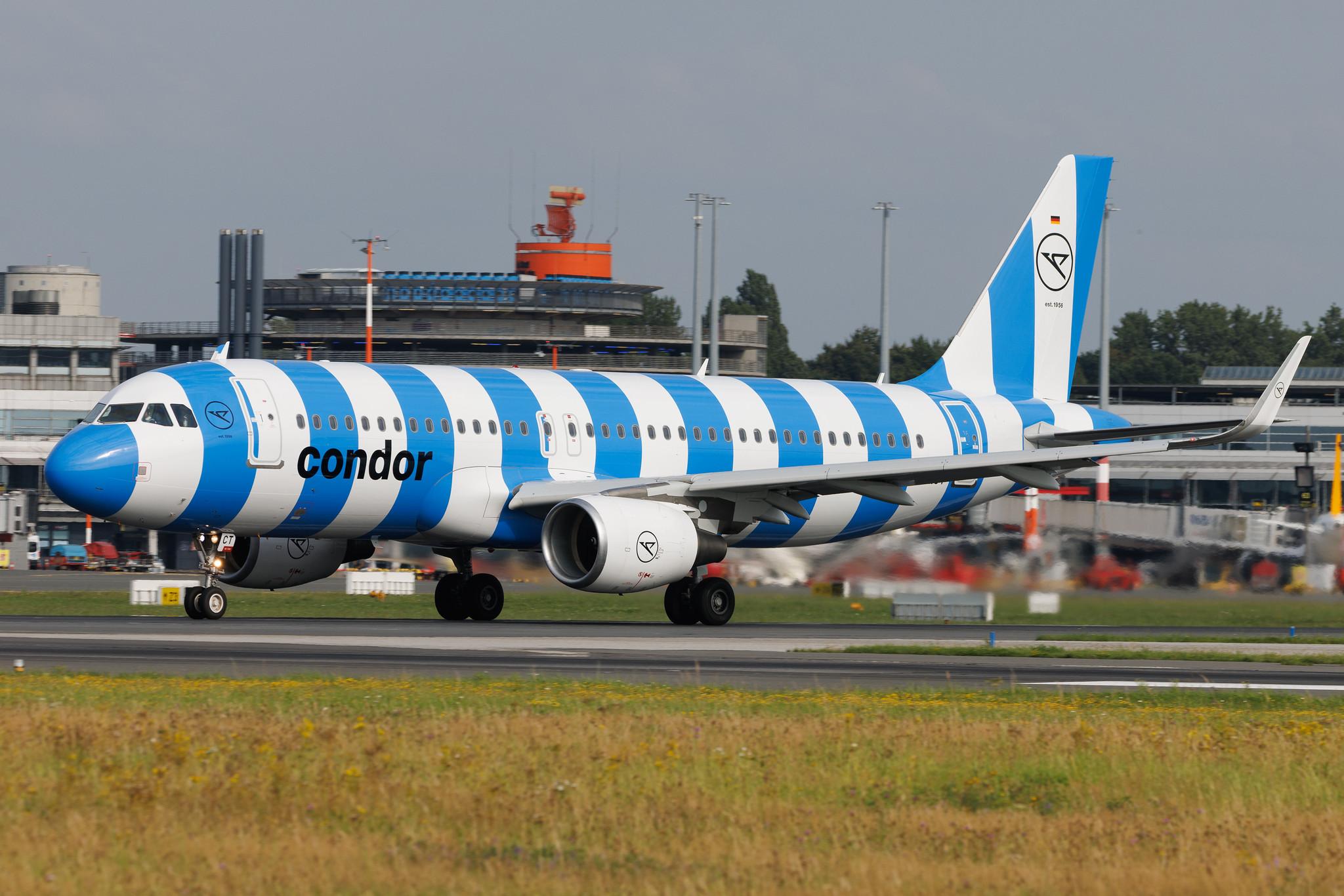 Hamburg Airport: Condor (DE / CFG) | Livery: Blue Sea Livery | Airbus A320-214 A320 | D-AICT | MSN 05661