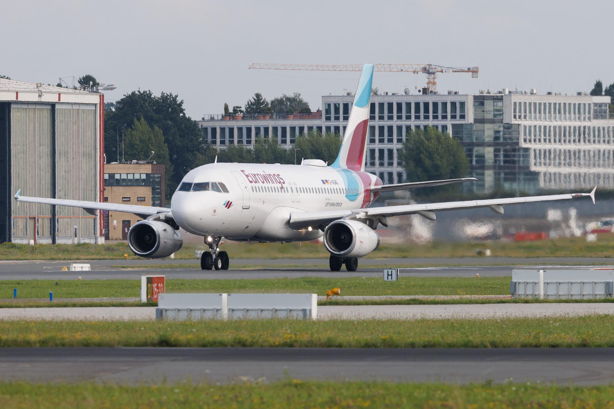 Hamburg Airport: Eurowings (EW / EWG) | Airbus A319-132 A319 | D-AGWG | MSN 3193