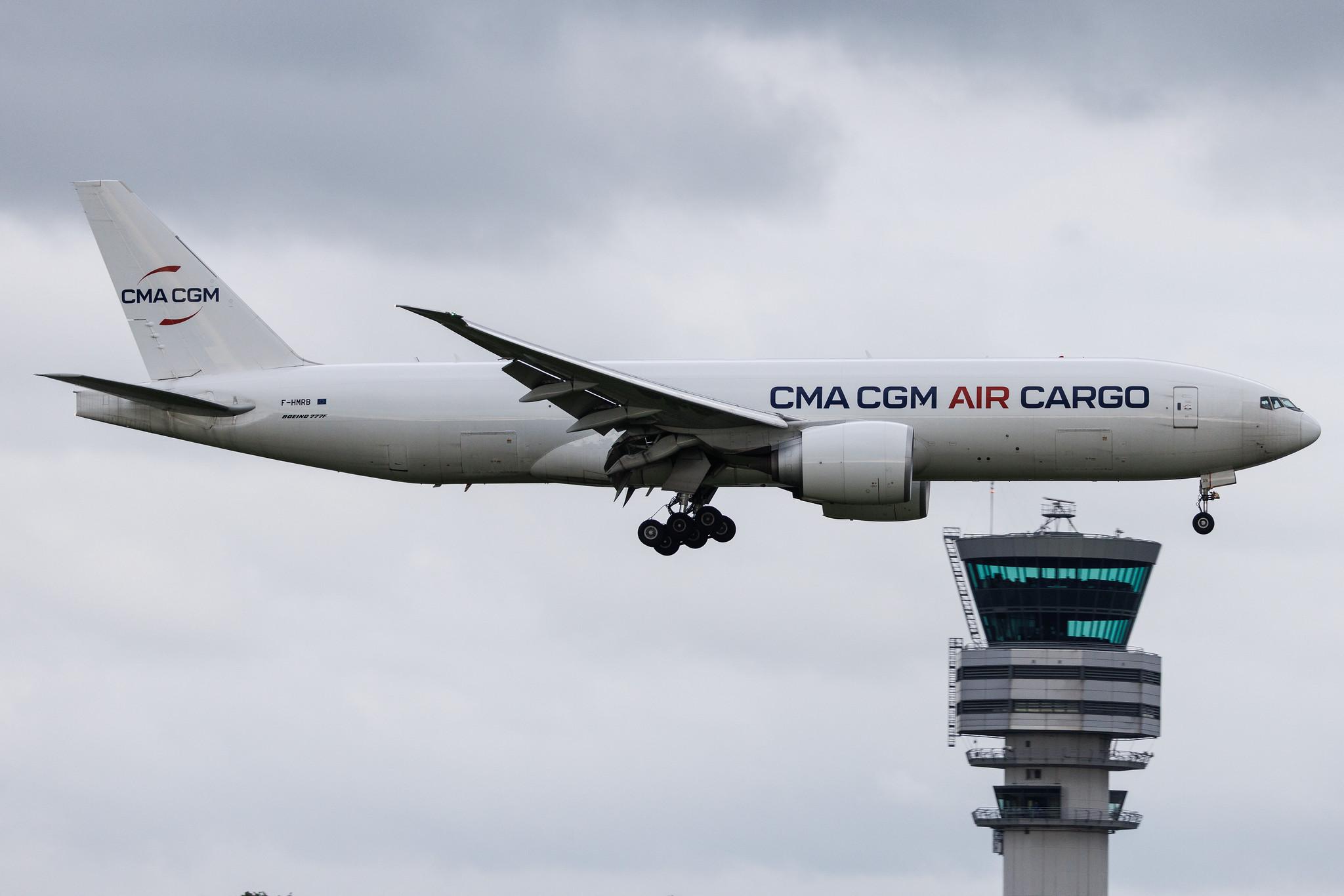 Brussels Airport: CMA CGM Air Cargo (2C / CMA) | Boeing 777-F B77L | F-HMRB | MSN 67460