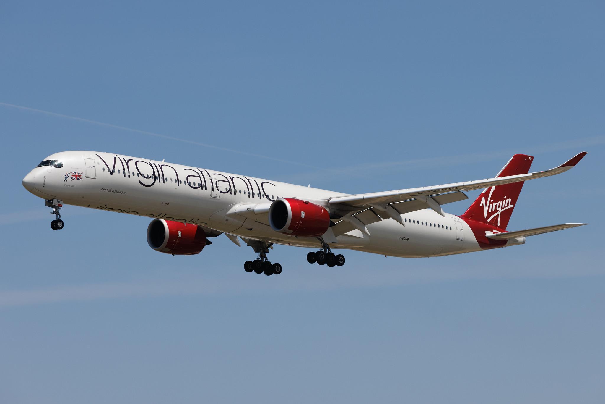 Los Angeles International Airport: Virgin Atlantic (VS / VIR) | Airbus A350-1041 A35K | G-VRNB | MSN 415