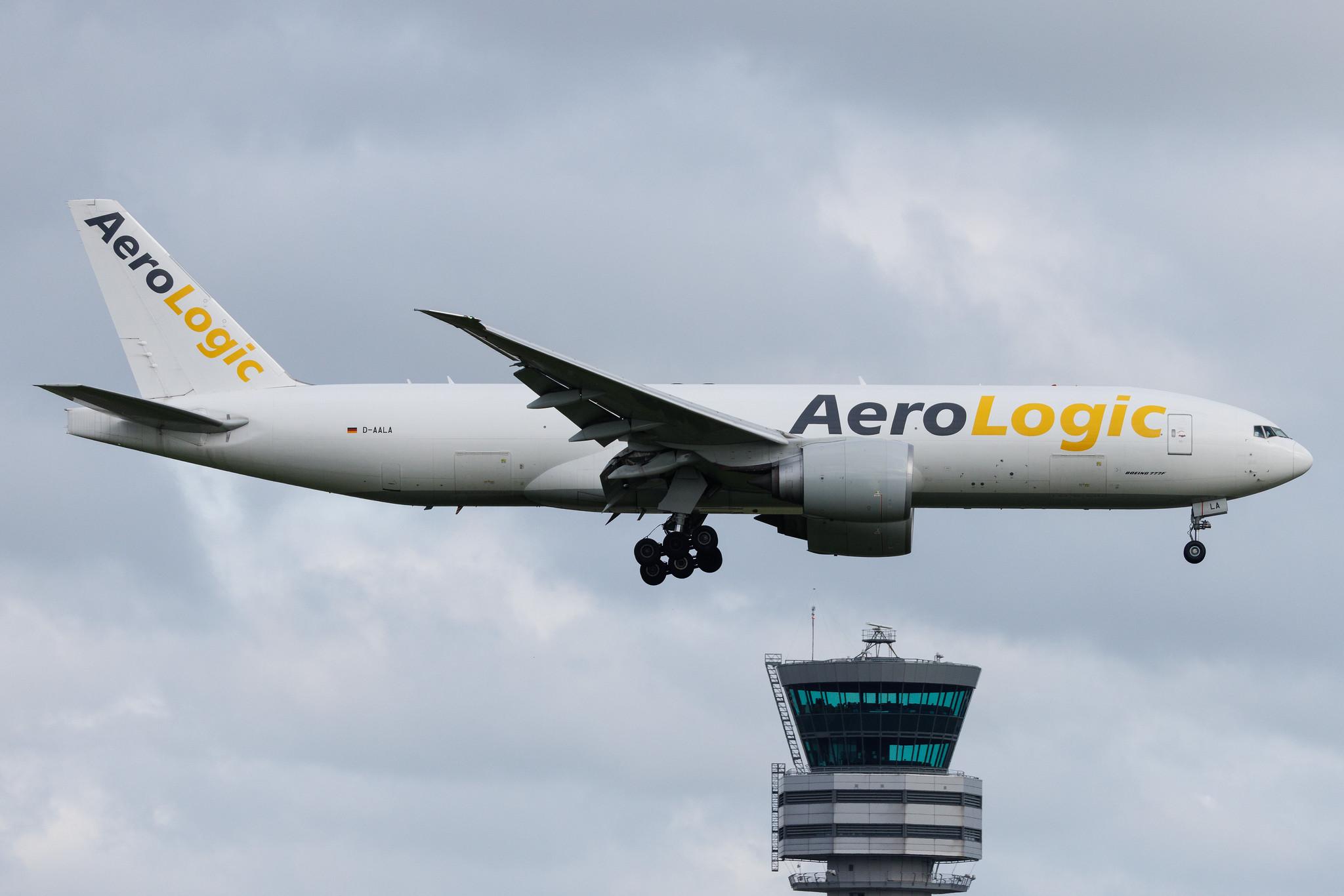 Brussels Airport: AeroLogic (3S / BOX) | Boeing 777-FZN B77L | D-AALA | MSN 36001