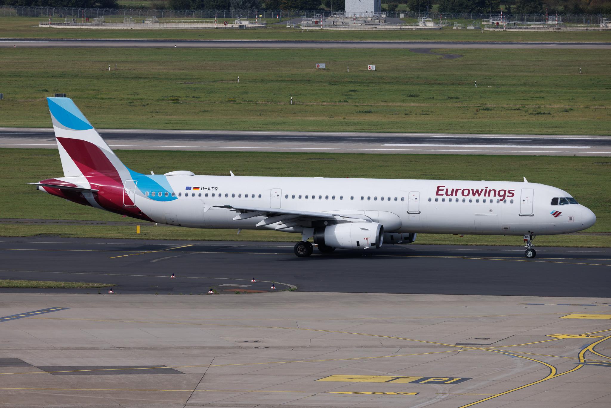 Düsseldorf Airport: Eurowings (EW / EWG) | Airbus A321-231 A321 | D-AIDQ | MSN 5028