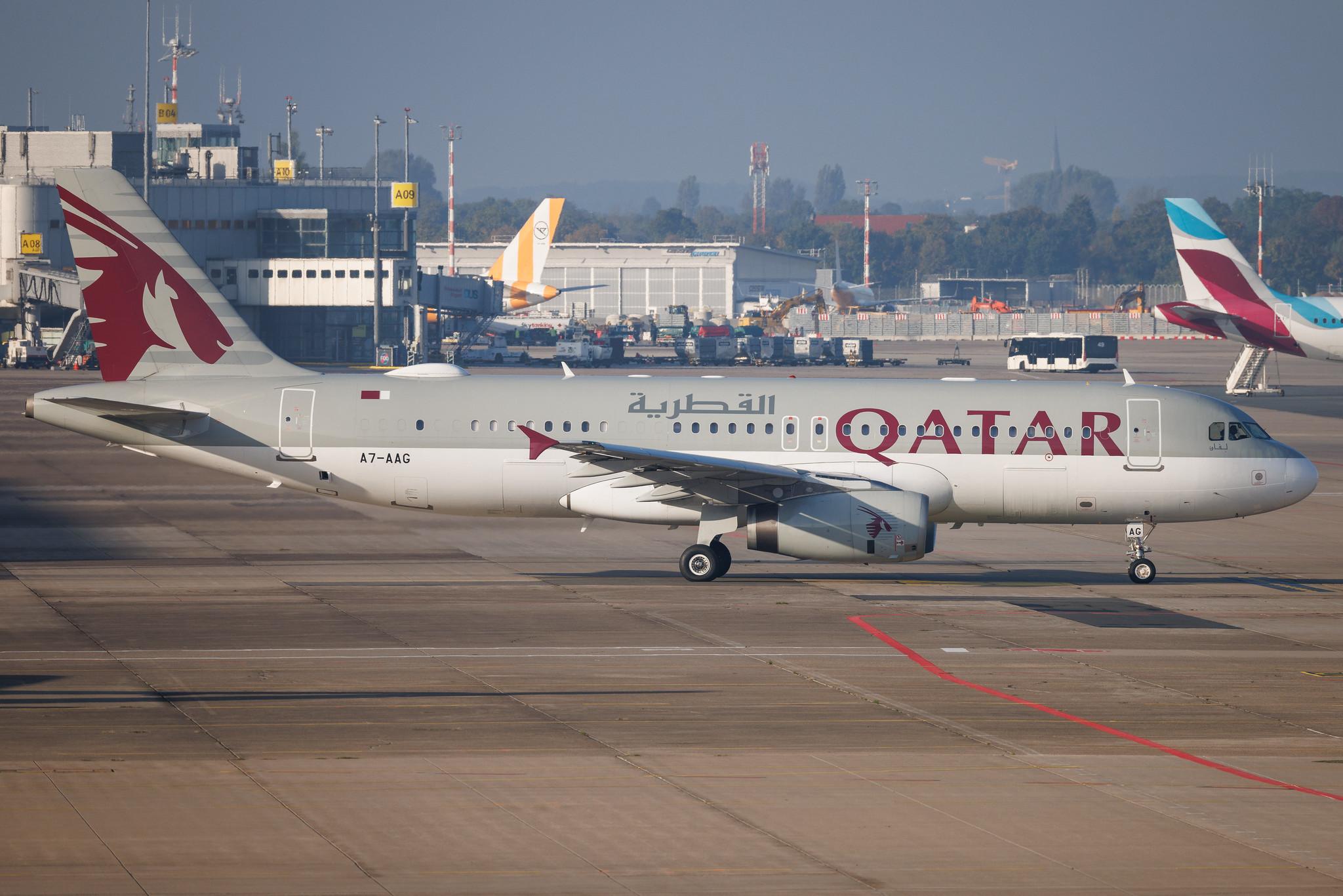 Düsseldorf Airport: Qatar Government (/ QAF) | Operator: Qatar - Amiri Flight | Airbus A320-232 A320 | A7-AAG | MSN 00927