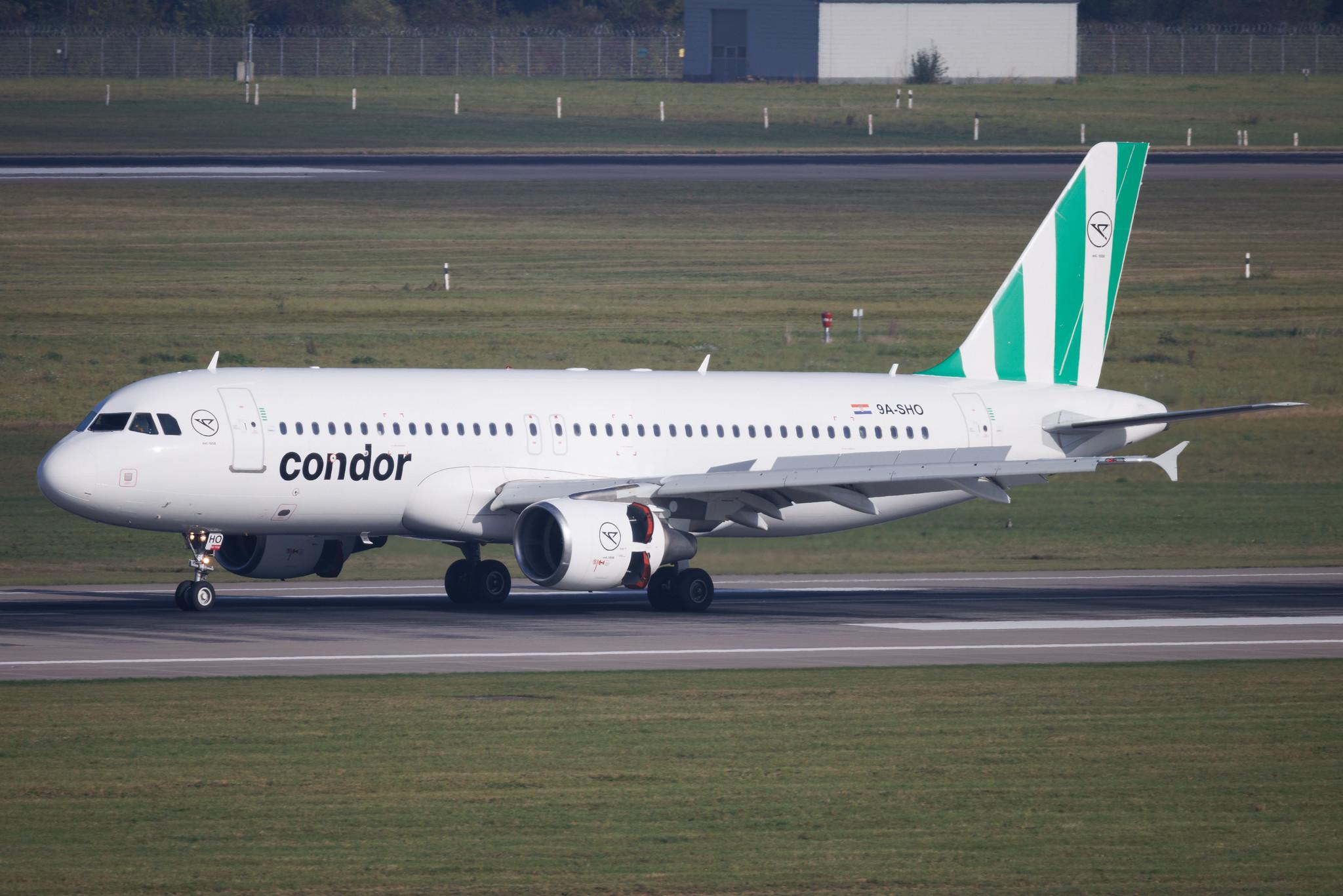 Düsseldorf Airport: Condor (DE / CFG) | Operator: Fly Air41 | Airbus A320-214 A320 | 9A-SHO | MSN 03840