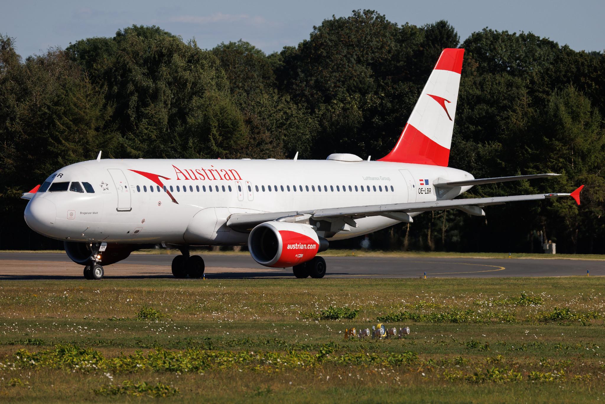Hamburg Airport: Austrian Airlines (OS / AUA) | Airbus A320-214 A320 | OE-LBR | MSN 1150