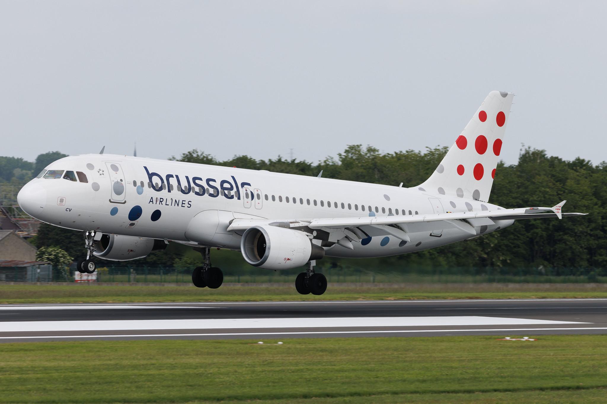 Brussels Airport: Brussels Airlines (SN / BEL) | Airbus A320-214 A320 | OO-TCV | MSN 1968