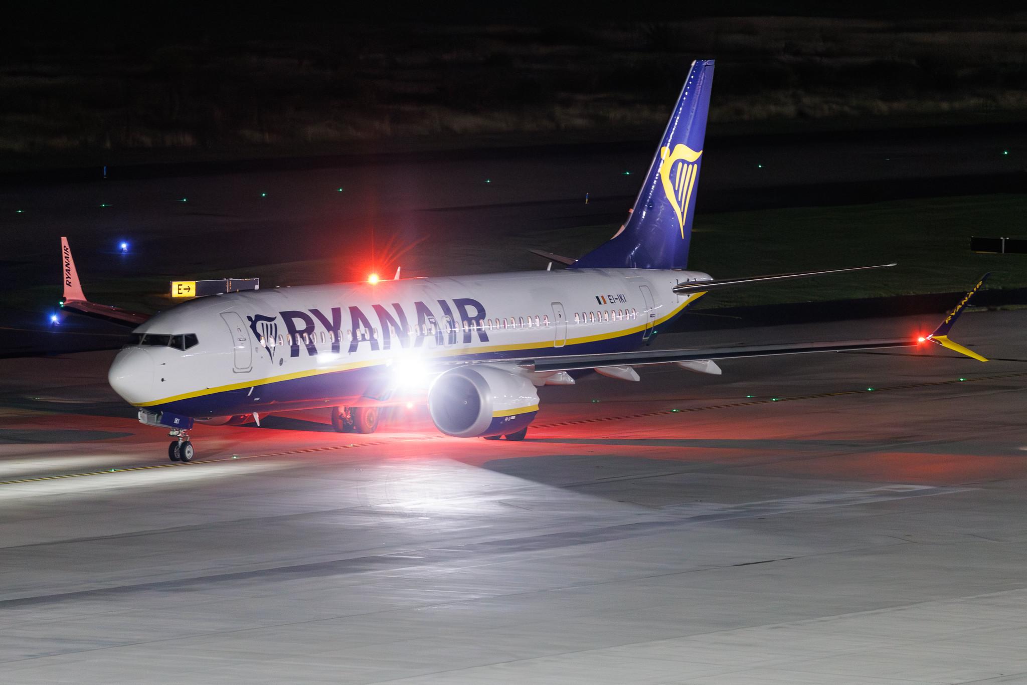 Köln Bonn Airport: Ryanair (FR / RYR) | Boeing 737 MAX 8-200 B38M | EI-IKI | MSN 62379