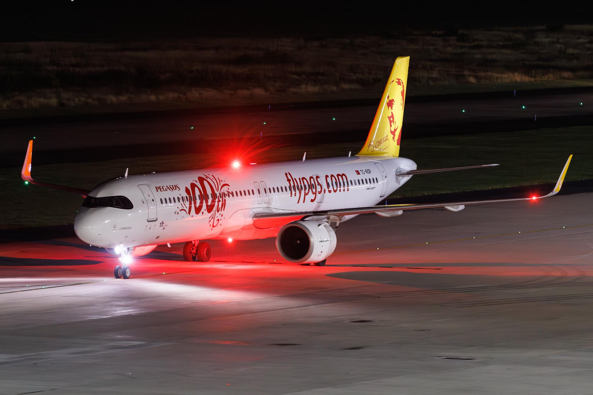Köln Bonn Airport: Pegasus (PC / PGT) | Livery: 100th Livery | Airbus A321-251NX A21N | TC-RDP | MSN 11515