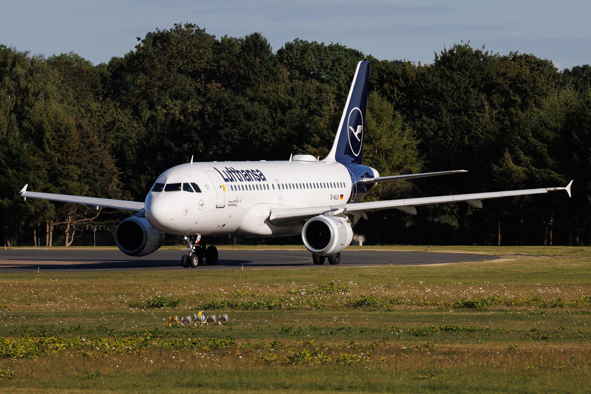 Hamburg Airport: Lufthansa (LH / DLH) | Airbus A319-114 A319 | D-AILK | MSN 0679