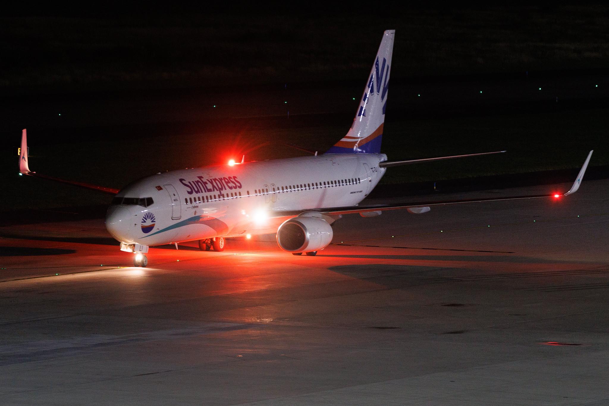 Köln Bonn Airport: SunExpress (XQ / SXS) | Operator: Tailwind Airlines | Boeing 737-8Z9 B738 | TC-TLJ | MSN 34262