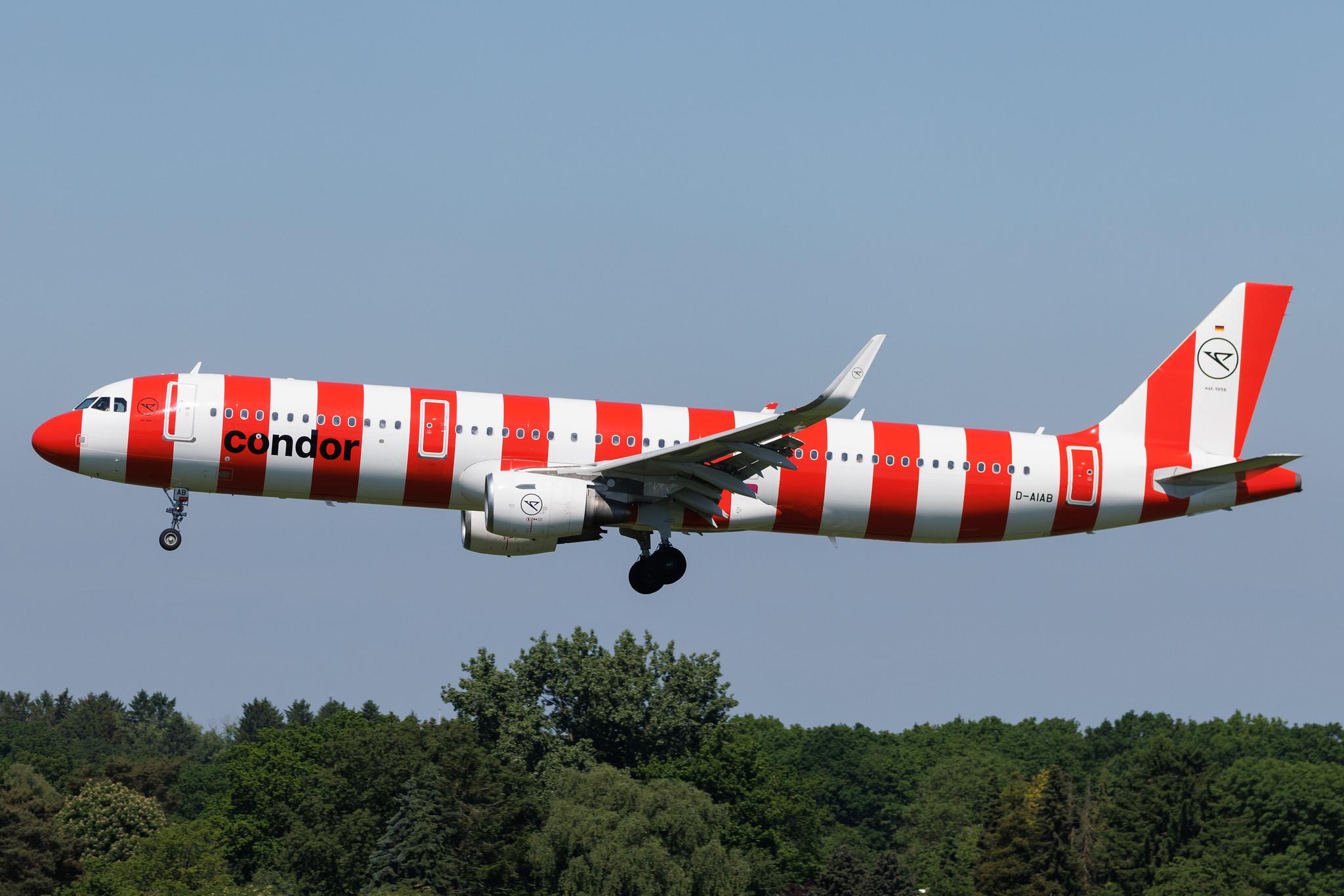 Hamburg Airport: Condor (DE / CFG) | Livery: Red Passion Livery | Airbus A321-211 A321 | D-AIAB | MSN 06511