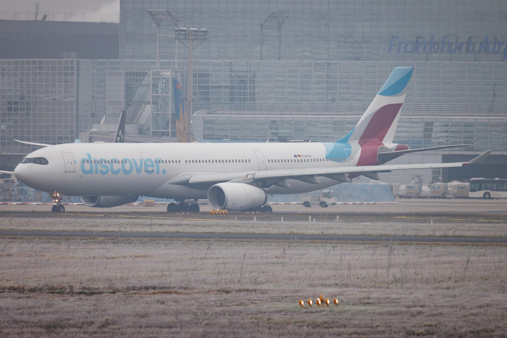 Frankfurt Airport: Discover Airlines (4Y / OCN) | Airbus A330-343 A333 | D-AFYQ | MSN 1193