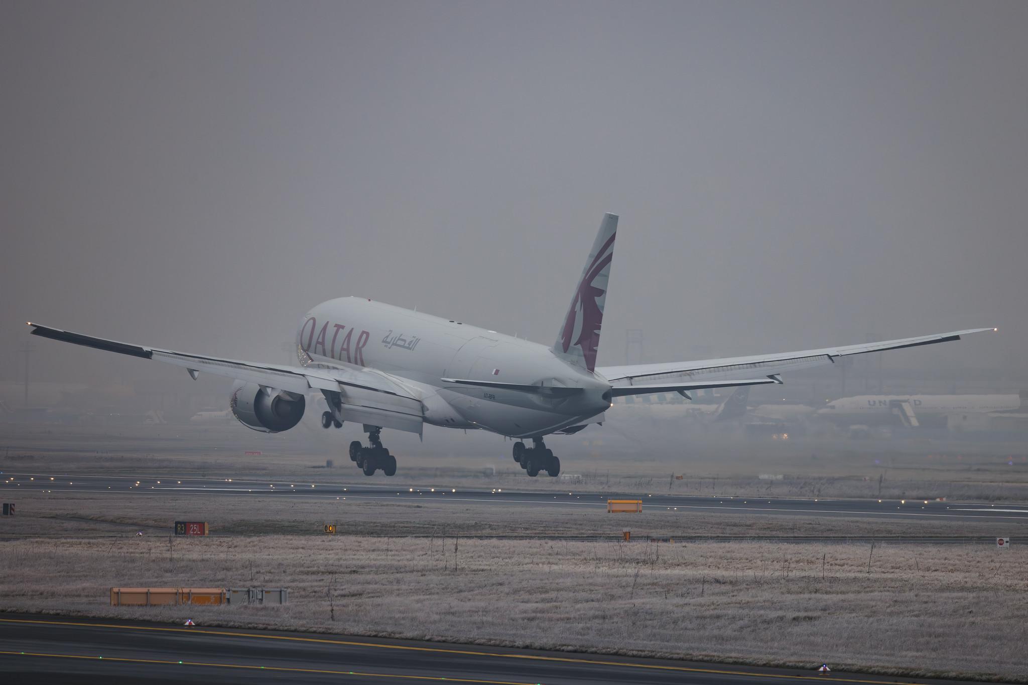Frankfurt Airport: Qatar Cargo (QR / QTR) | Operator: Qatar Airways | Boeing 777-F B77L | A7-BFR | MSN 66336