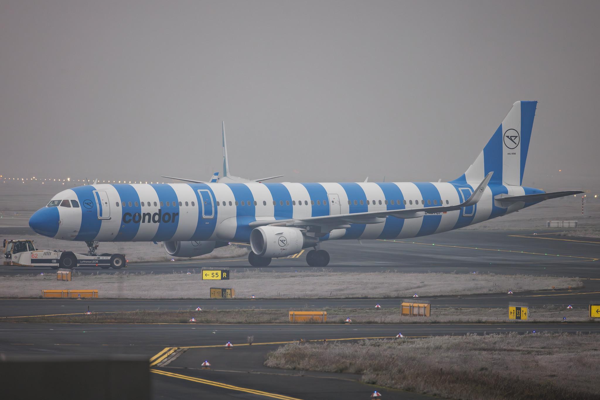 Frankfurt Airport: Condor (DE / CFG) | Livery: Blue Sea Livery | Airbus A321-211 A321 | D-ATCF | MSN 05843