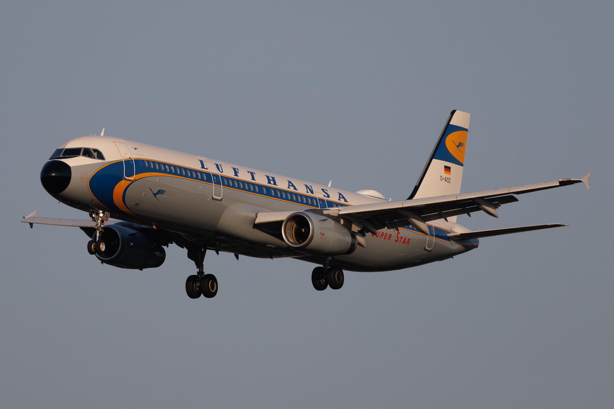 Hamburg Airport: Lufthansa (LH / DLH) | Airbus A321-231 A321 | D-AISZ | MSN 4085