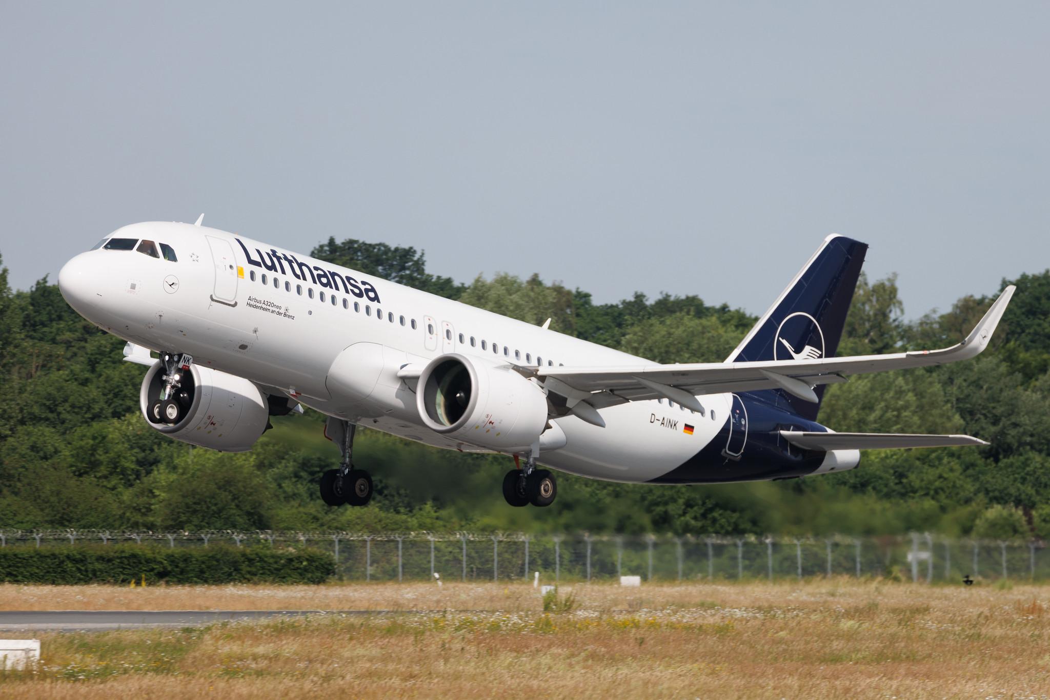 Hamburg Airport: Lufthansa (LH / DLH) | Airbus A320-271N A20N | D-AINK | MSN 8249