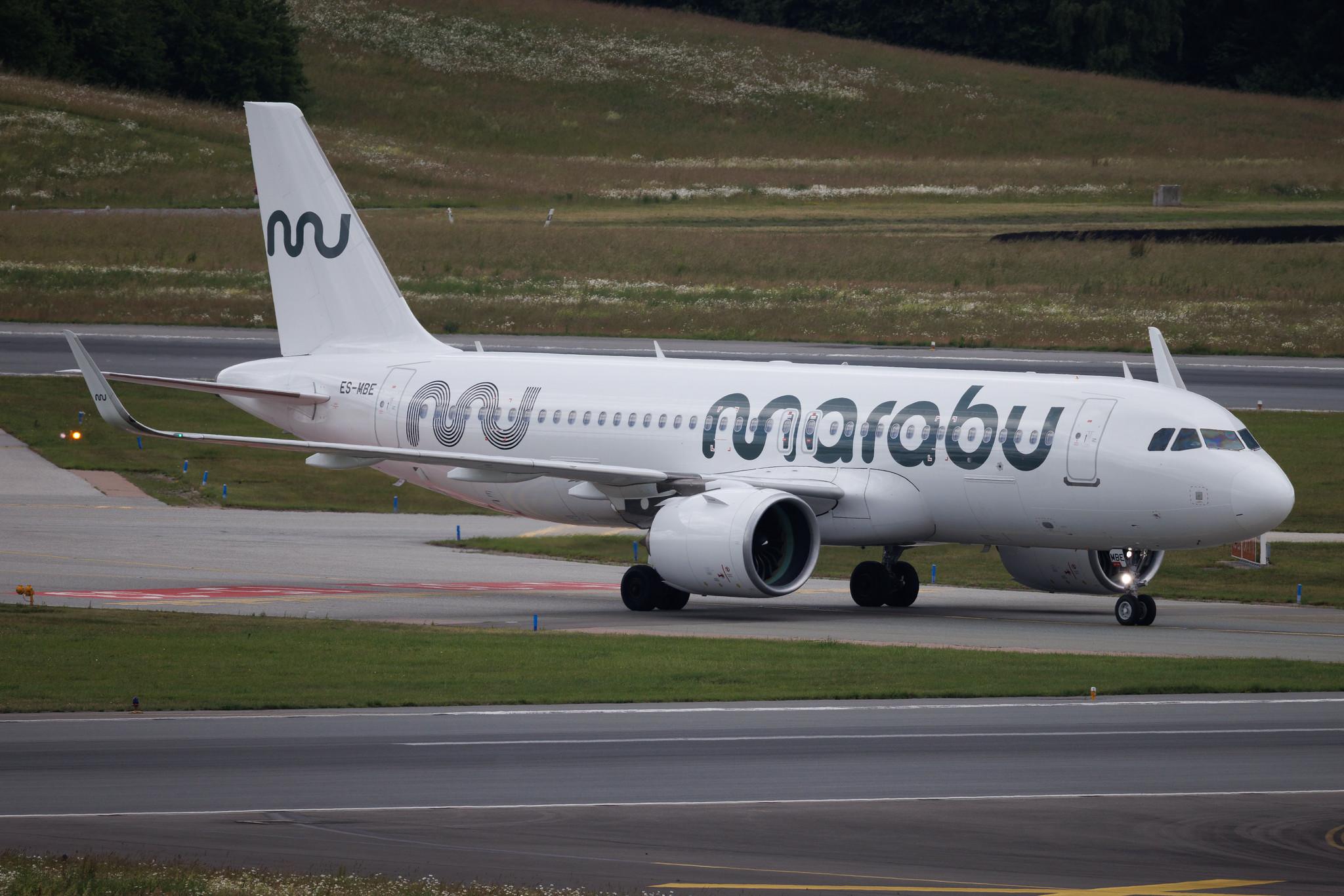 Hamburg Airport: Marabu (DI / MBU) | Airbus A320-271N A20N | ES-MBE | MSN 08310