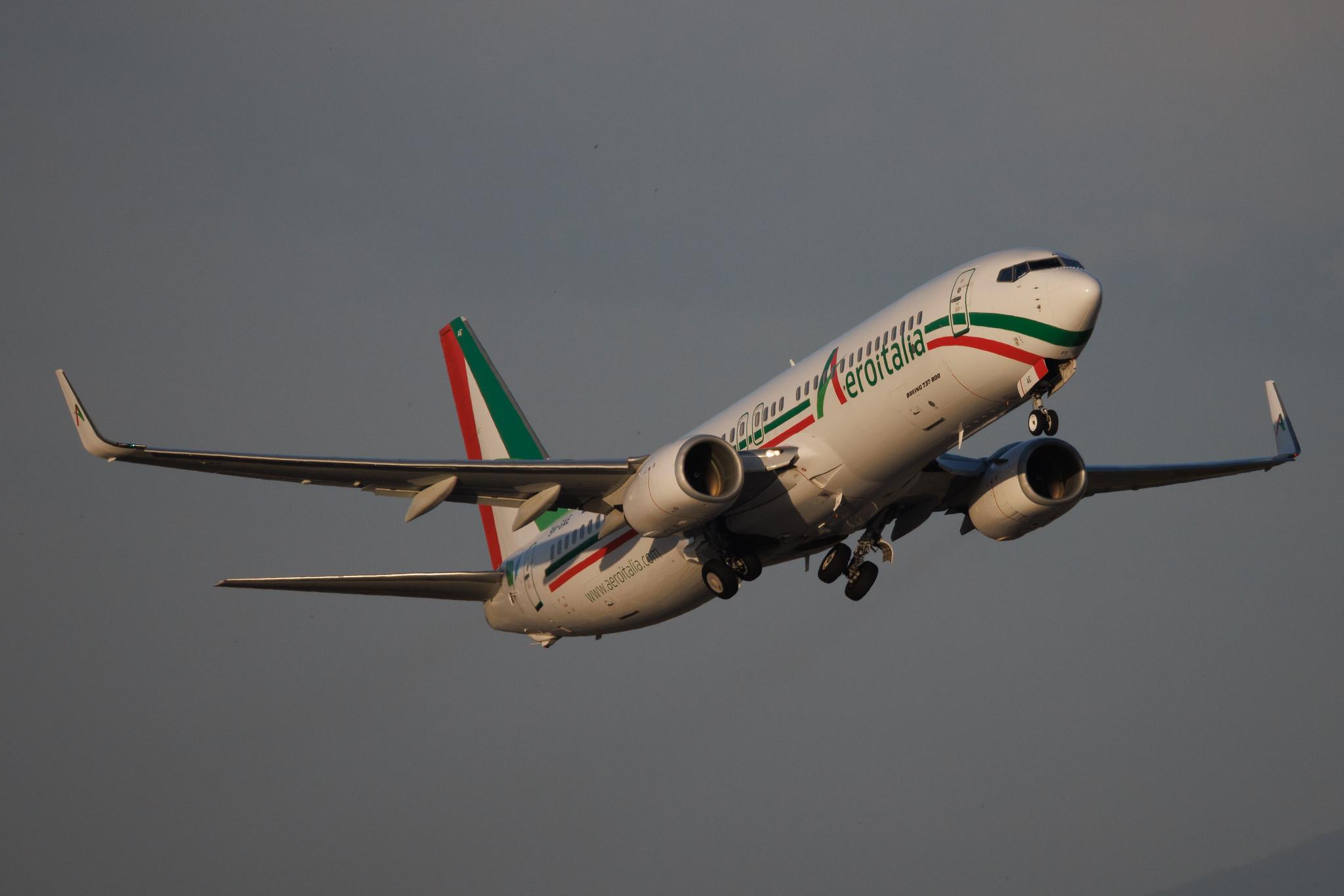 Rome Leonardo da Vinci Fiumicino Airport: Aeroitalia (XZ / AEZ) | Boeing 737-89M B738 | 9H-GAE | MSN 40911