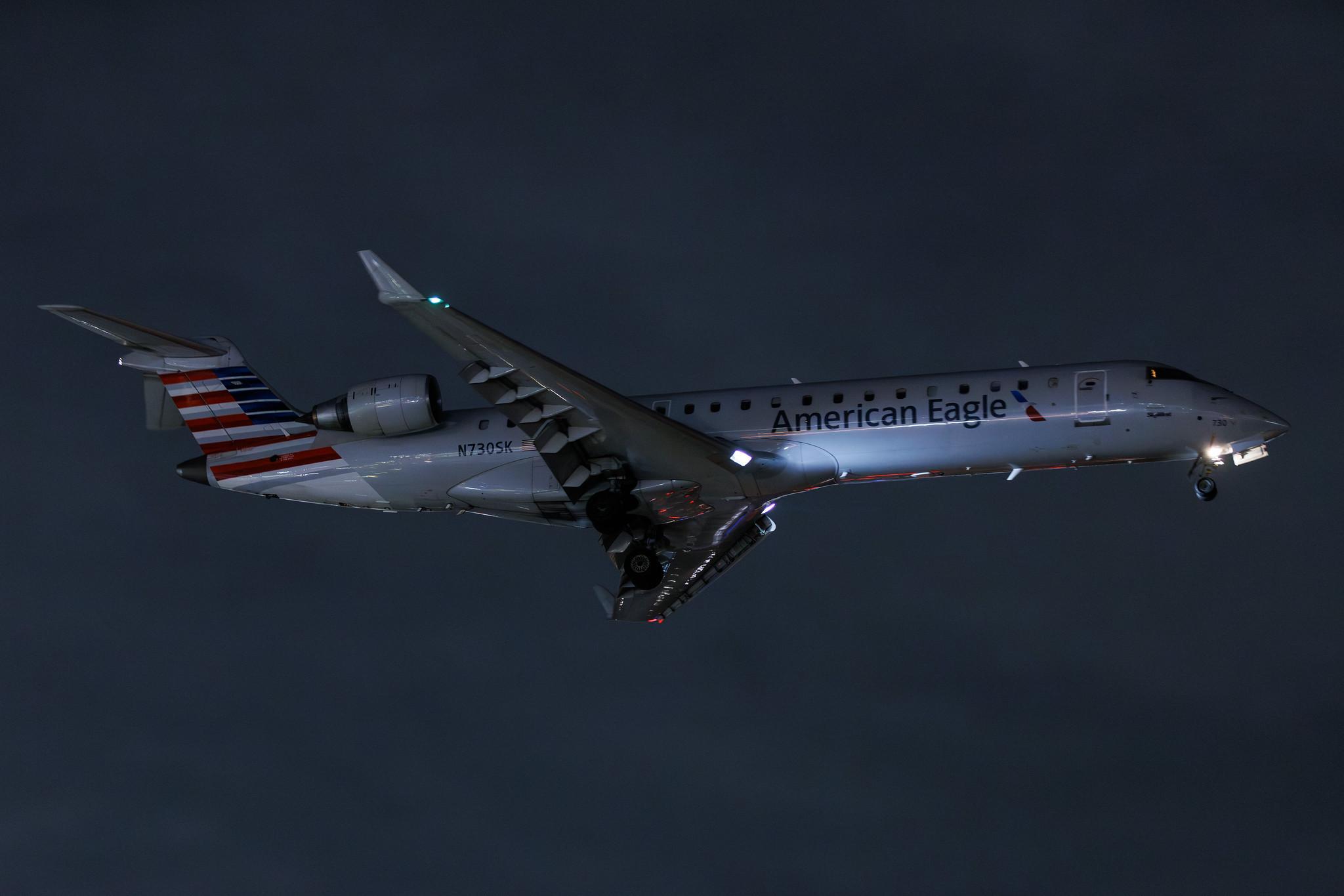 Los Angeles International Airport: American Eagle (AA / AAL) | Operator: SkyWest Airlines | Mitsubishi CRJ-701ER CRJ7 | N730SK | MSN 10193